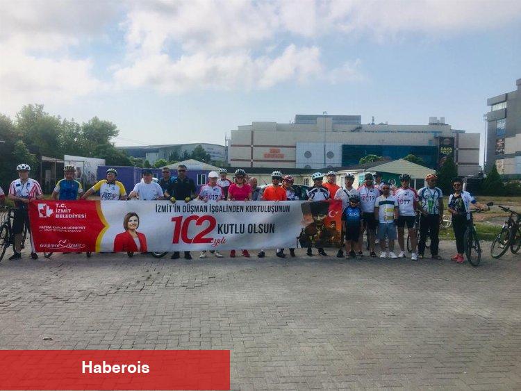 Pedallar İzmit’in kurtuluşuna çevrildi
