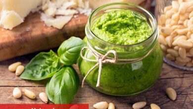 Pesto sos ile makarna ve salatalarınızı renklendirin!