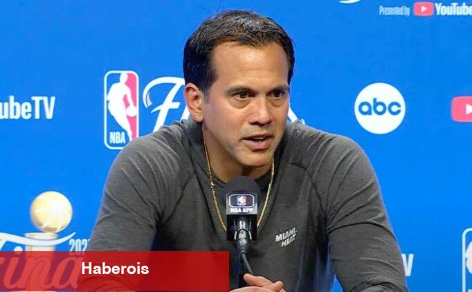 Spoelstra, Heat ile gurur duyuyor: "Kendimizi gösterdik, pişmanlığımız yok" - Haberois Spoelstra, Heat ile gurur duyuyor: "Kendimizi gösterdik, pişmanlığımız yok"
