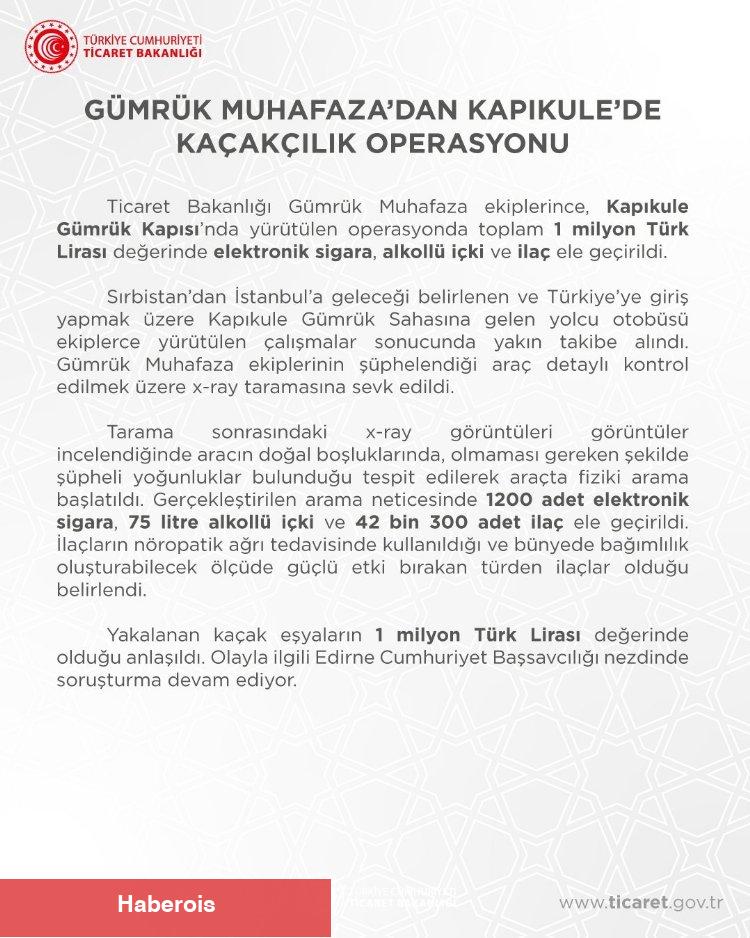 Ticaret Bakanlığı göz açtırmıyor