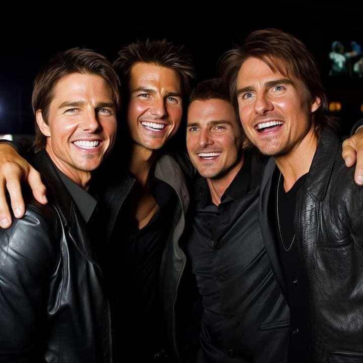 Tom Cruise’un dublörleriyle birlikte görüntülendiği sanılmıştı! Gerçek değişik çıktı
