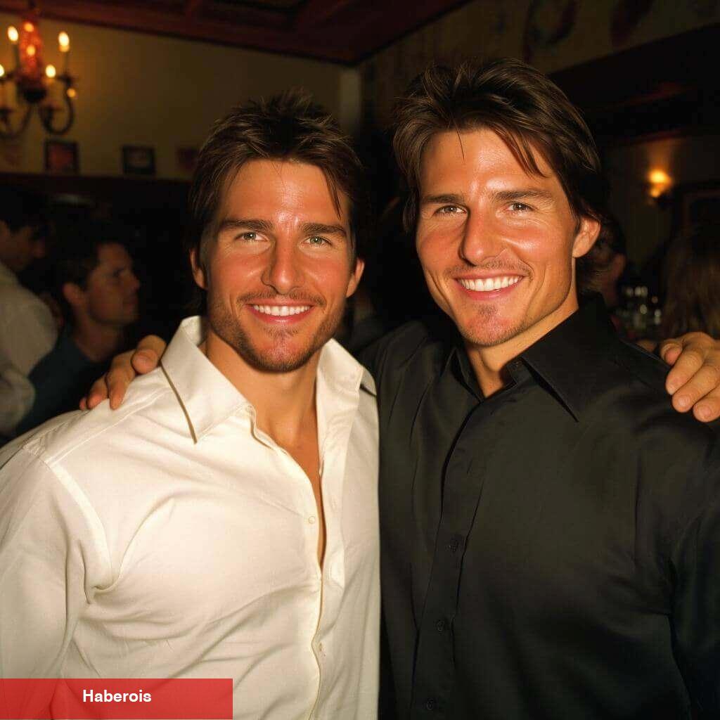 Tom Cruise’un dublörleriyle birlikte görüntülendiği sanılmıştı! Gerçek değişik çıktı