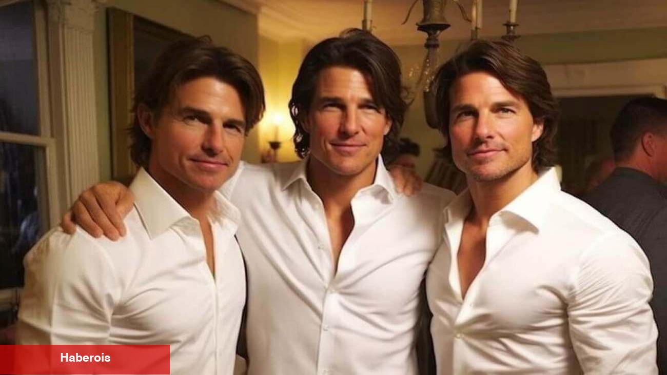 Tom Cruise’un dublörleriyle birlikte görüntülendiği sanılmıştı! Gerçek değişik çıktı