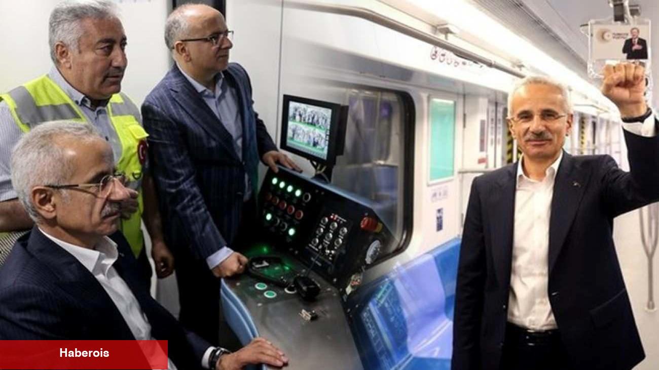 Türkiye'nin en süratli metrosu İstanbul Havalimanı-Gayrettepe metrosunda sona gelindi!