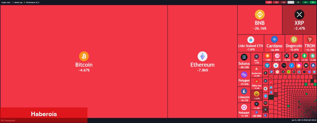 Türkler Çokça Aldı! İşte SEC Şokuyla Taban Yapan 6 Altcoin!