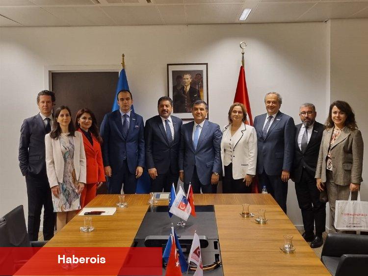 TÜRKONFED’den Brüksel temasları