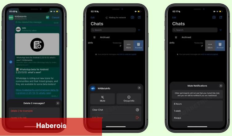WhatsApp bu kez yalnızca iOS için çalışıyor