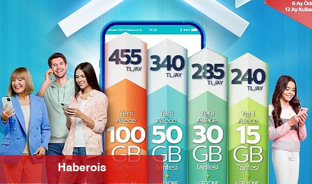 Yeni Ailece tarifeleriyle Türk Telekom'da mobil ihtiyaçlar bir arada - Haberois Yeni Ailece tarifeleriyle Türk Telekom'da mobil ihtiyaçlar bir arada