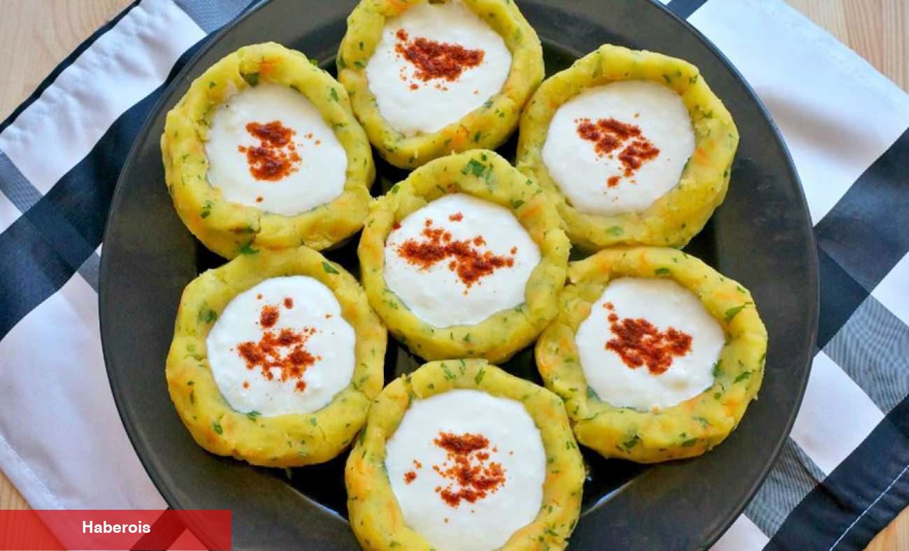 Yoğurtlu patates çanağı tarifi! Patatesle yapılan bu nefis tarife bayılacaksınız!