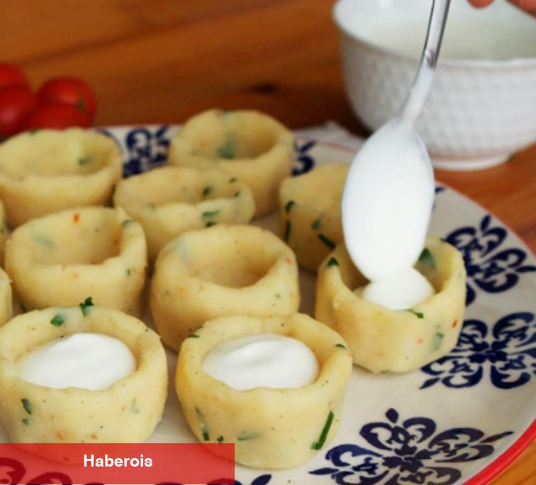 Yoğurtlu patates çanağı tarifi! Patatesle yapılan bu nefis tarife bayılacaksınız!