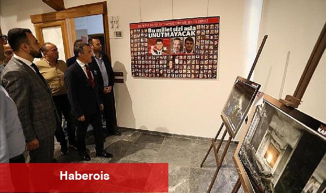 "15 Temmuz Türkiye Yüzyılının Kahramanları" Sergisi Kent Müzesinde Açıldı - Haberois "15 Temmuz Türkiye Yüzyılının Kahramanları" Sergisi Kent Müzesinde Açıldı