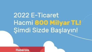 2022 E-Ticaret hacmi 800 milyar TL!