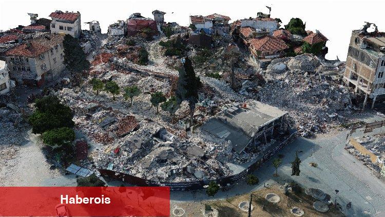 752 yıllık tarihi enkazda lazerle nokta ölçümü