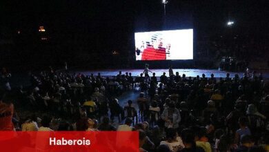 Açık havada sinema keyfi başladı