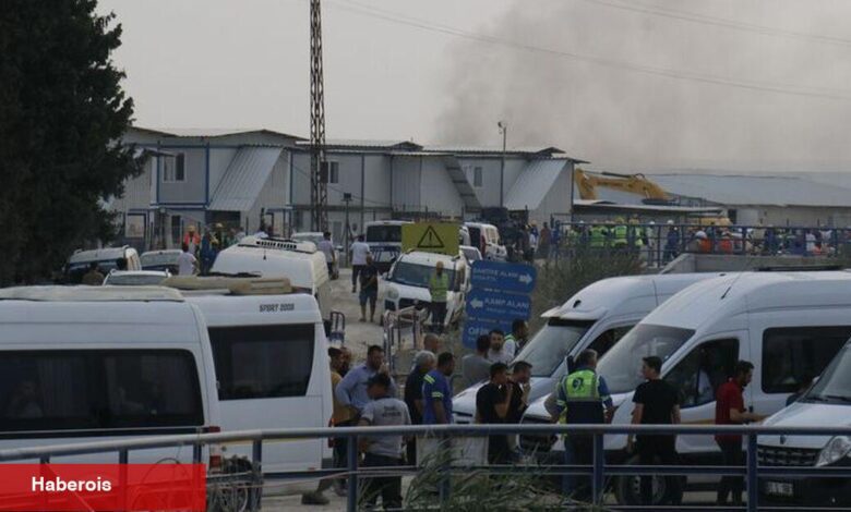 Adana’da SASA fabrikasında yangın - Haberois Adana’da SASA fabrikasında yangın