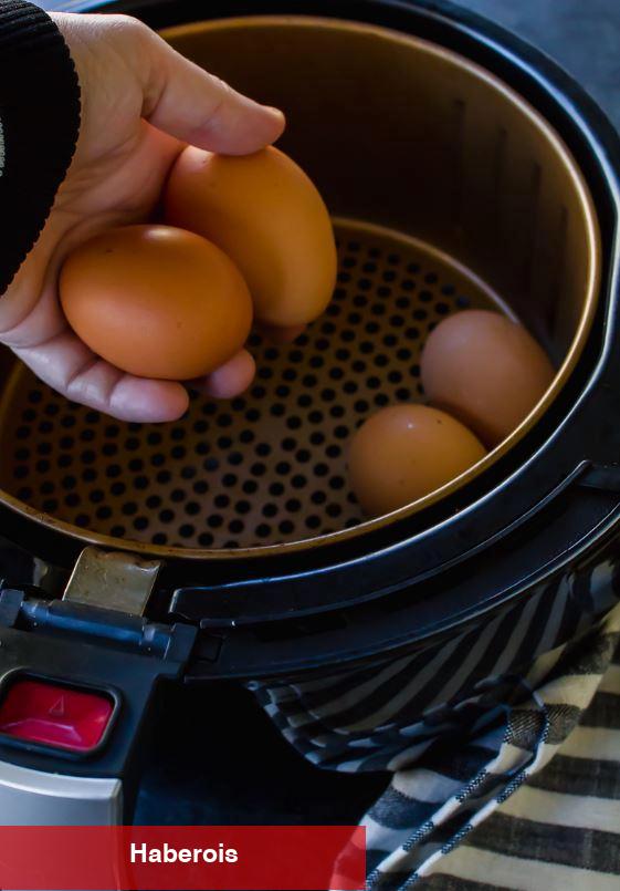 Airfryer ile yumurta haşlanır mı? Airfrey'da yumurta nasıl haşlanır? İ