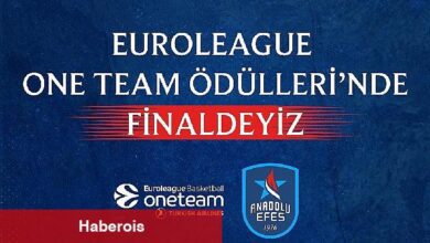 Anadolu Efes Spor Kulübü, Sosyal Sorumluluk Projesiyle One Team Ödülleri'nde Finale Kalan Takımlardan Biri Oldu