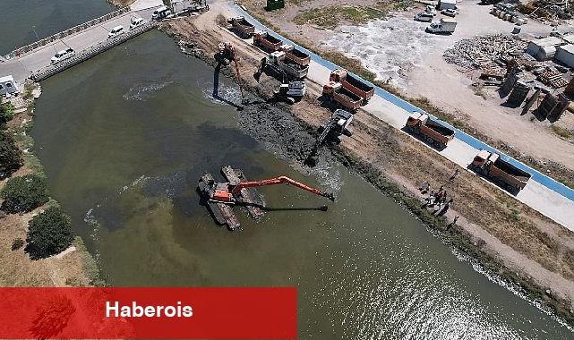 AOSB Deresi'nde temizlik çalışmaları sürüyor