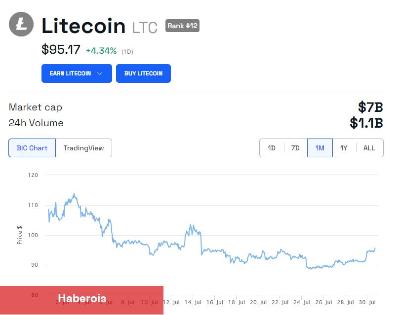 Balinalar ‘Gümüş Bitcoin’ Denilen Bu Altcoine Saldırıyor! - Haberois Balinalar ‘Gümüş Bitcoin’ Denilen Bu Altcoine Saldırıyor!