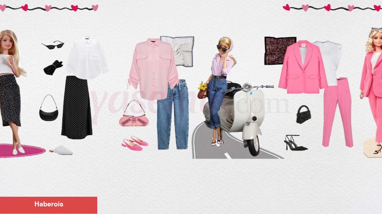 Barbiecore kombin nasıl yapılır? Tesettür giysiye uygun Barbiecore giysi şekli nasıl yapılır?