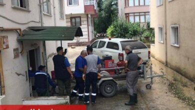 Bartın’da yaşanan sel felaketine İSU’dan yardım eli