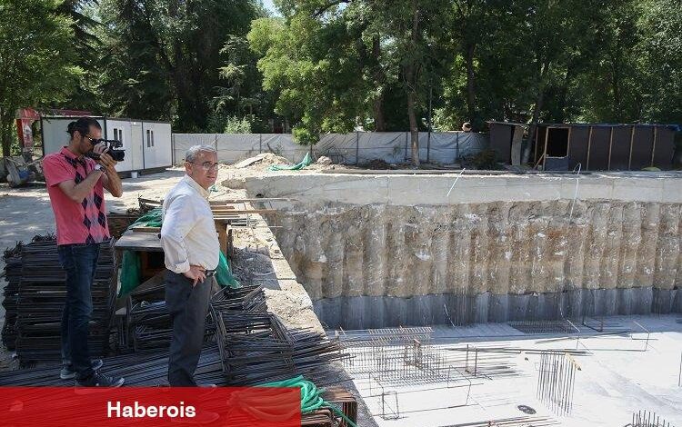 Başkan Alim Işık'tan kütüphane çalışmasına yakın takip - Haberois Başkan Alim Işık'tan kütüphane çalışmasına yakın takip