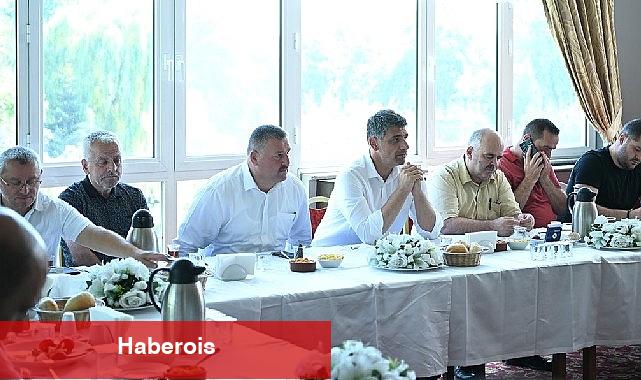 Başkan Kocaman muhtarlarla bir araya geldi - Haberois Başkan Kocaman muhtarlarla bir araya geldi