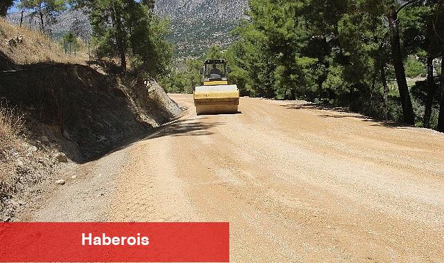 Belenobası-Gebece grup yolunda asfalt öncesi hazırlık - Haberois Belenobası-Gebece grup yolunda asfalt öncesi hazırlık