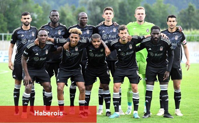 Beşiktaş hazırlık maçında farklı kazandı!