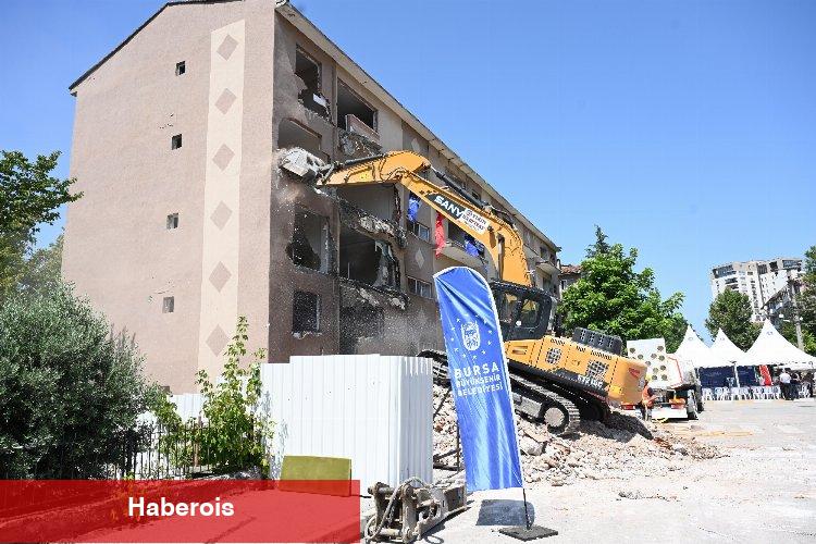 Bursa 1050 Konutlar'da dönüşüm 'resmen' başladı