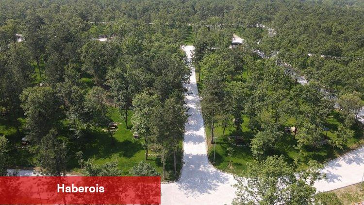 Bursa'da Cumalıkızık Orman Parkı faaliyette