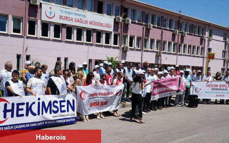 Bursa'da sağlıkçılar 'krizin sorumlusu biz değiliz' dedi - Haberois Bursa'da sağlıkçılar 'krizin sorumlusu biz değiliz' dedi