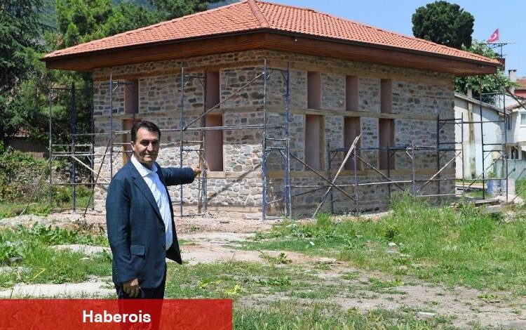 Bursa'da tarihi Filiboz Mescidi gün yüzüne çıkıyor