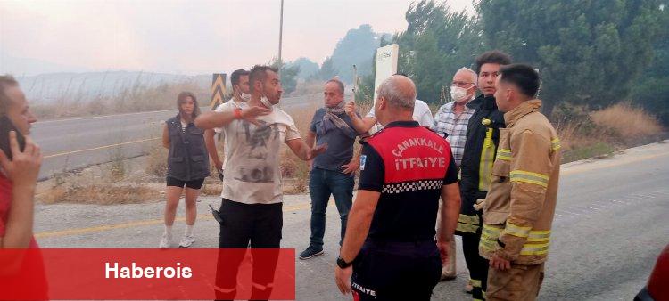 Çanakkale'de alevler yayılıyor