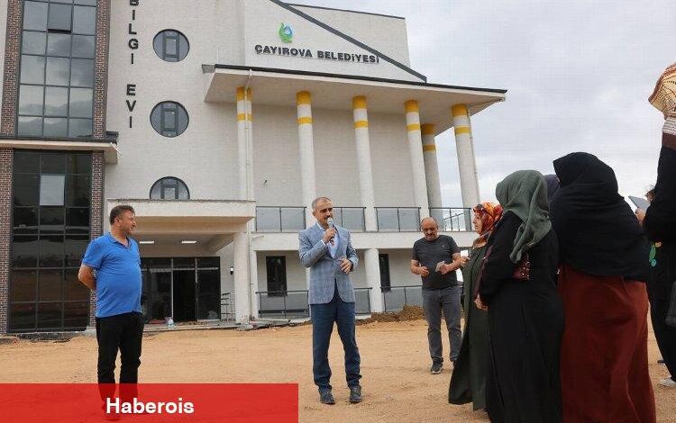 Çayırovalı kadınlar ilçedeki projeleri gezdi - Haberois Çayırovalı kadınlar ilçedeki projeleri gezdi