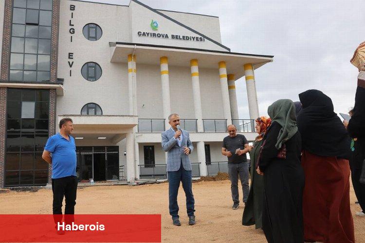 Çayırovalı kadınlar ilçedeki projeleri gezdi