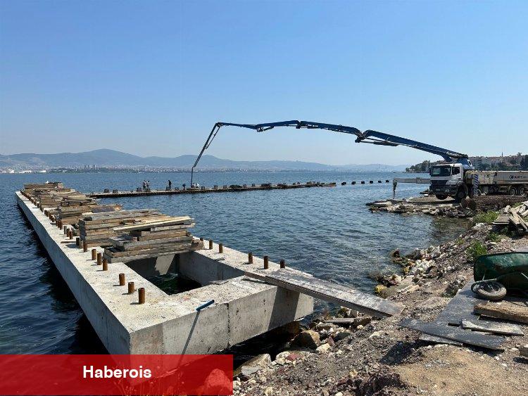 Değirmendere çekek yerinde hummalı çalışma