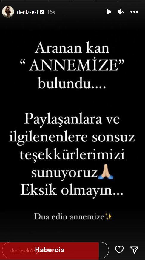 Deniz Seki'den korkutan paylaşım! "Dua edin annemize" diyerek duyurdu