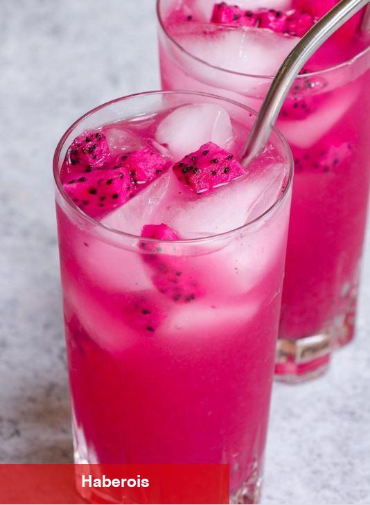 Dragon fruit mango nasıl yapılır? Ejder meyvesinin tropik esintisi ile yapılan soğuk içecek