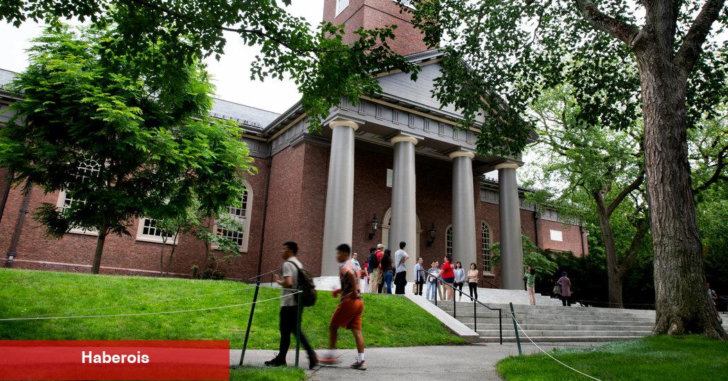 Eğitim Bakanlığı, Harvard'ın Eski Kabullerine İlişkin Sivil Haklar Soruşturması Açtı