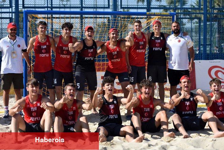 EHF Avrupa U17 Plaj Hentbolu'nda yarı finalistler belli oldu