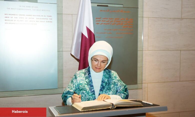 Emine Erdoğan Katar Doha ziyaretinden paylaşım yaptı - Haberois Emine Erdoğan Katar Doha ziyaretinden paylaşım yaptı