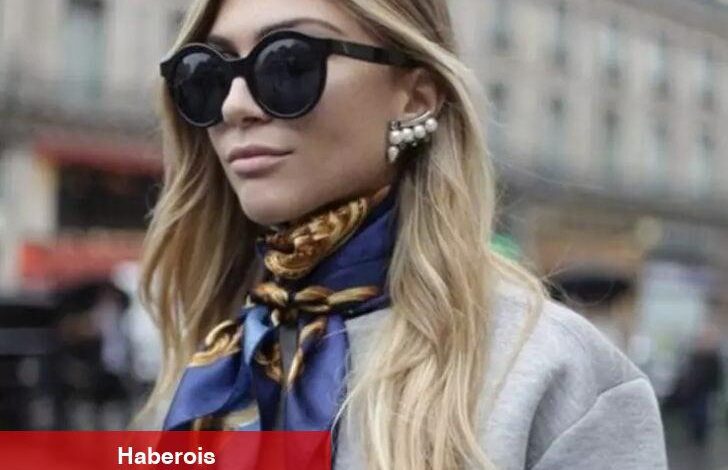 Farklı fular kullanımları - Haberois Farklı fular kullanımları