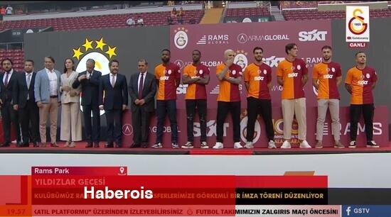Galatasaray'da imzalar atıldı!