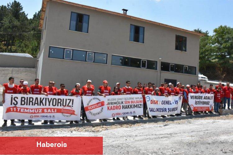 Genel-İş Balıkesir’de iş yavaşlattı