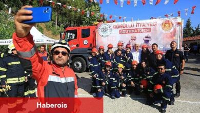 Gönüllü İtfaiyeciler Sertifikalarını aldı