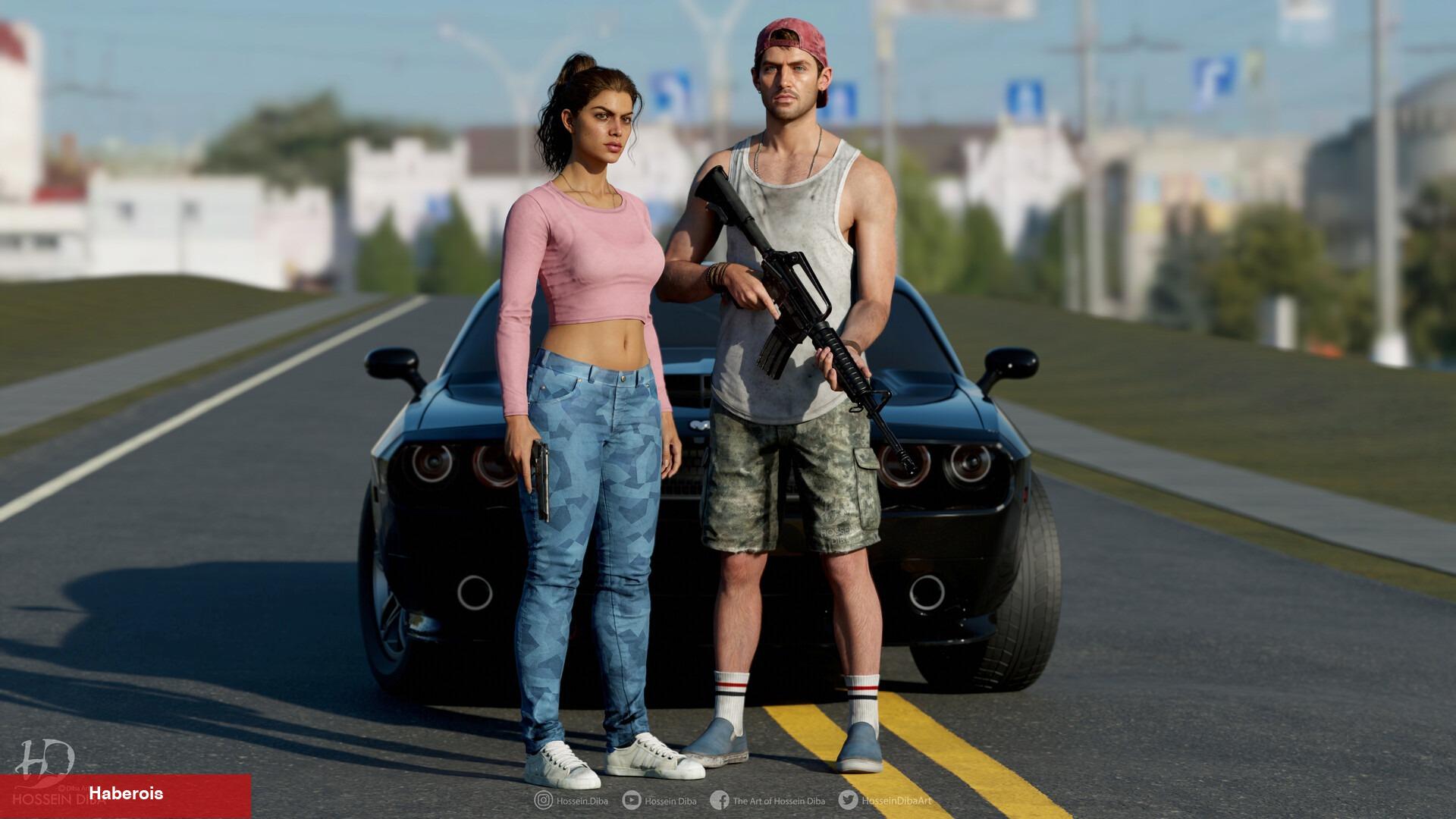 GTA 6 ile Seriye Birinci Sefer Bayan Karakter Geliyor: İşte Karakterlerin Ayrıntıları