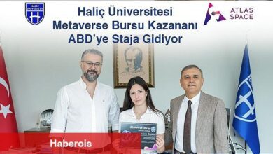 Haliç üniversitesi metaverse bursu kazanan öğrenci ABD'ye staja gidiyor