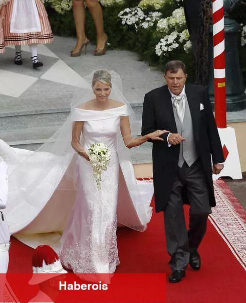 Hüzünlü Prenses Charlene'in gözyaşlarıyla bezeli gelinliğinin sırrı ortaya çıktı!