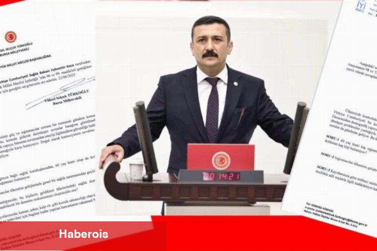 İYİ Partili Milletvekili Türkoğlu'ndan TBMM'ye iki önerge